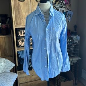 Abercrombie & Fitch Blue Button Down Shirt - Small
